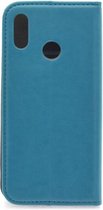 Blauw hoesje voor Huawei P20 Lite - Book Case - Pasjeshouder - Magneetsluiting