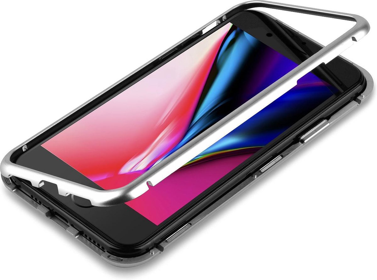 Backcover hoesje voor Apple iPhone 7 Plus- Apple iPhone 8 Plus - Zilver- 8719273292815
