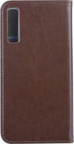 Bruin hoesje Samsung Galaxy A7 (2018) - Book Case - Pasjeshouder - Magneetsluiting (A750)