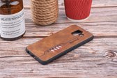 Backcover hoesje voor Samsung Galaxy A6 (2018) - Bruin (A6 2018)- 8719273279328