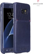 Samsung Galaxy S7 Edge - G935F - Pierre Cardin Hardcase hoesje - Sapphire Blauw (8719273214206)