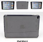 Apple iPad Mini 4 Transparant Achterkant - Book Case Tablethoes