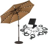Favy Parasol Verlichting - Tuinverlichting op Zonne energie - 72 LED's