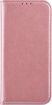 Roze hoesje Samsung Galaxy A6 (2018) Book Case - Pasjeshouder - Magneetsluiting
