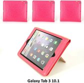 Samsung Galaxy Tab 3 10.1 Smart Tablethoes Roze voor bescherming van tablet (P5210)- 8719273107171