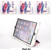 Apple iPad Air Print Smart Case - Book Case Tablethoes- 8719273113271
