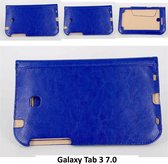 Samsung Galaxy Tab 3 7.0 Smart Tablethoes Blauw voor bescherming van tablet (T210)- 8719273108383