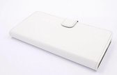 Wit hoesje voor Sony Xperia XA1 Book Case - Pasjeshouder - Magneetsluiting