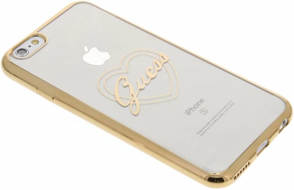 iPhone 6s/6 hoesje - Guess - Goud - TPU