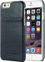 iPhone 6s/6 hoesje - Pierre Cardin - Donkerblauw - Leer