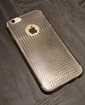 Softcase Backcover voor de iPhone 6 / 6s - Grijs /Transparant