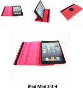 Apple iPad Mini 2-3 Roze Smart Case - Book Case Tablethoes- 8719273000434
