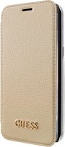 Samsung Galaxy S8+ hoesje - Guess - Goud - Kunstleer