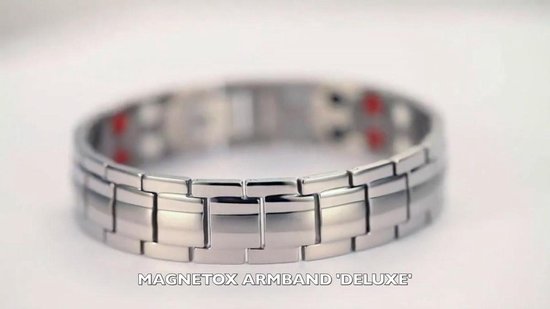 Slot Overvloed Beschikbaar MAGNETOX - Helende Armband 'Deluxe' - Magneet Armband - Gezondheidsarmband  -... | bol.com
