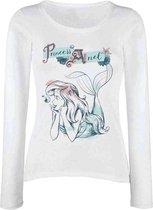 Disney Ariel The Little Mermaid Longsleeve top -M- Princess Ariel Pastel Wash Wit