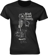 Black Label Society Dames Tshirt -XXL- Death Zwart