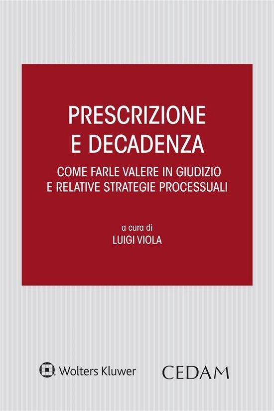 Prescrizione e decadenza - cover