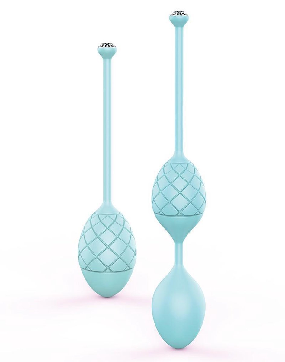 Pillow Talk - Frisky Pleasure Balls Blauwgroen