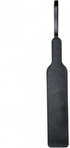 Rimba Bondage Play Mooie basic paddle van 40 cm gemaakt van glad dubbel leder - zwart