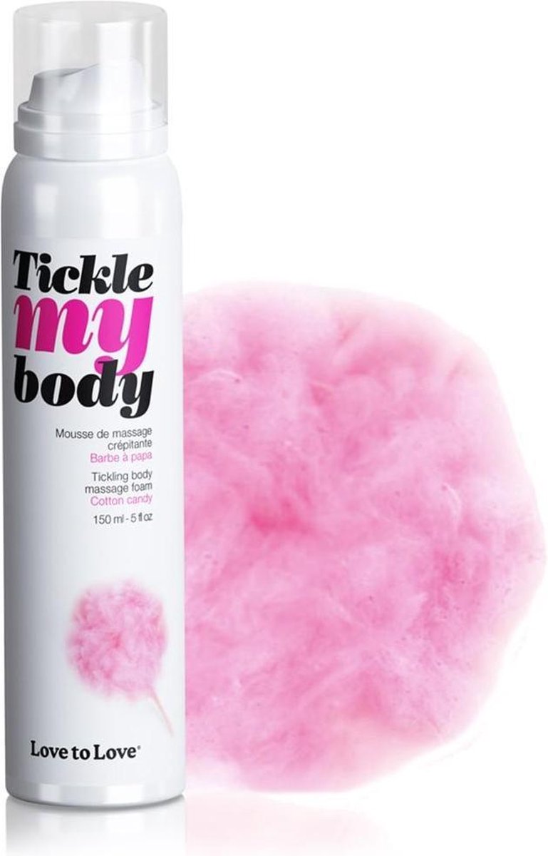 Goedkoopste Love to Love - Tickle my Body - Massagemousse - Cotton Candy