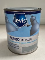Levis Ferro Metallic Antiroestverf - duurzame bescherming. | Staalblauw 750 ml