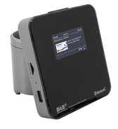 Soundmaster UR260SI - Digitale wekkerradio, DAB+/FM met bluetooth en USB
