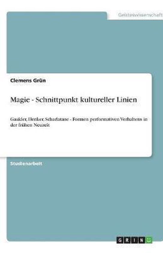 Magie - Schnittpunkt kultureller Linien - cover