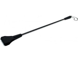 Rimba - Paardrijzweep Met Flapje - Siliconen - 42 cm lang