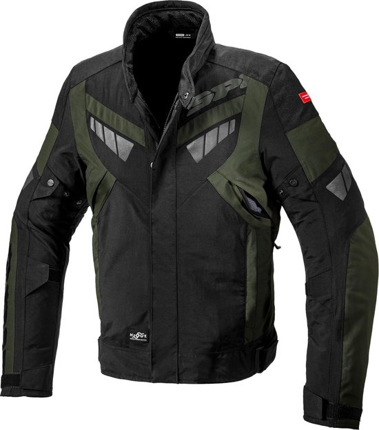 Veste SPIDI Pit Lane 2XL - Veste Moto Polyvalente Toutes Saisons Avec Doublure Thermique