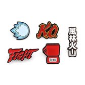 Street Fighter Icons Collector Pin Set
