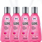Guhl Glans Shampoo 4 x 250 ml - Voordeelverpakking