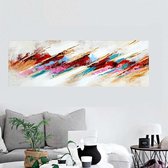 Canvas Schilderij * Multicolor Graffiti * - Pop Graffiti - XL formaat - Kleur - 50 x 150 cm