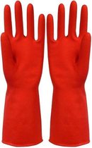 GV8131-RD-L herbruikbare rubberen handschoenen -Large - Rood