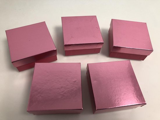 Mok erectie storm Cadeau verpakking doosjes, roze ( 5 stuks ) | bol.com