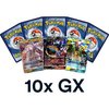 Afbeelding van het spelletje 10x willekeurige Pokémon Kaarten GX of EX - Inclusief 10 GRATIS Hoesjes - Geen Energy / Trainer Kaarten