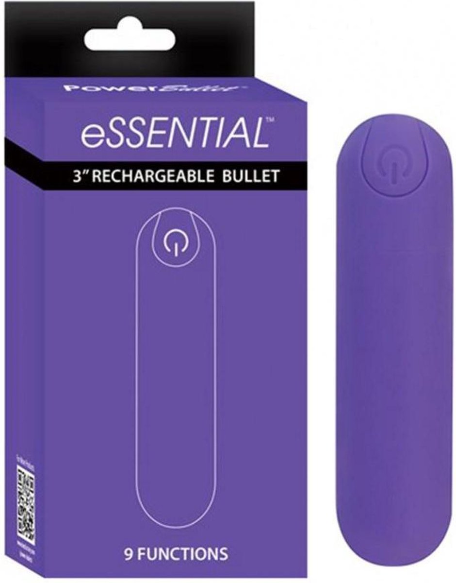 Goedkoopste Essential Power Bullet - Mini Vibrator – Paars