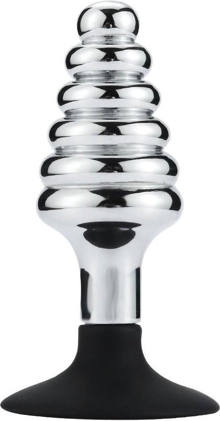 Plug anal à vis en aluminium avec ventouse | bol.com