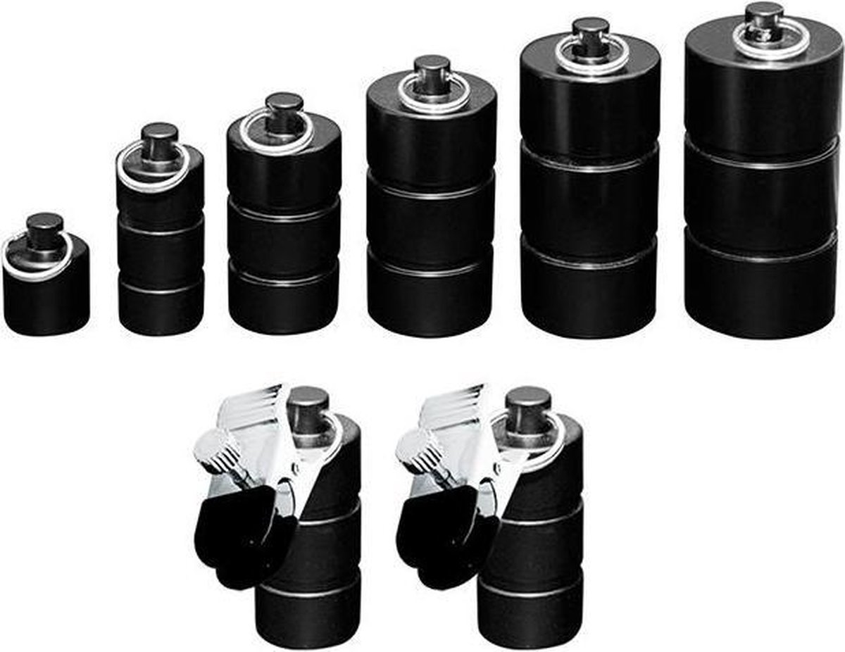 Goedkoopste Tepelgewichten set - 200 gram