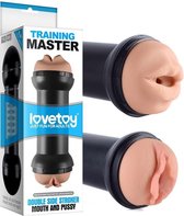 Lovetoy Training Master Double Masturbator Bouche et Chatte