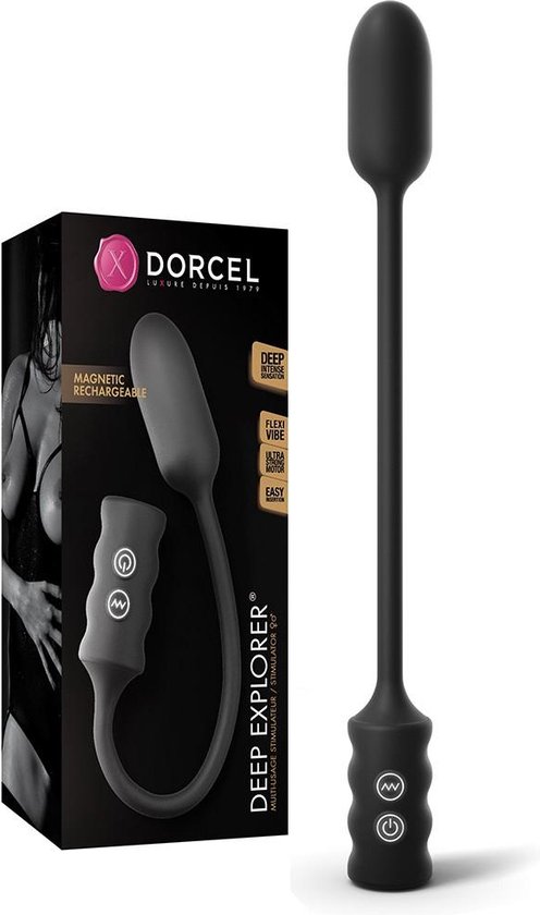 Foto: Dorcel extra lange buigzame vibrator deep explorer 