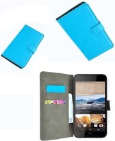 HTC Desire 830 Smartphone Hoesje Wallet Book Style Case Turquoise