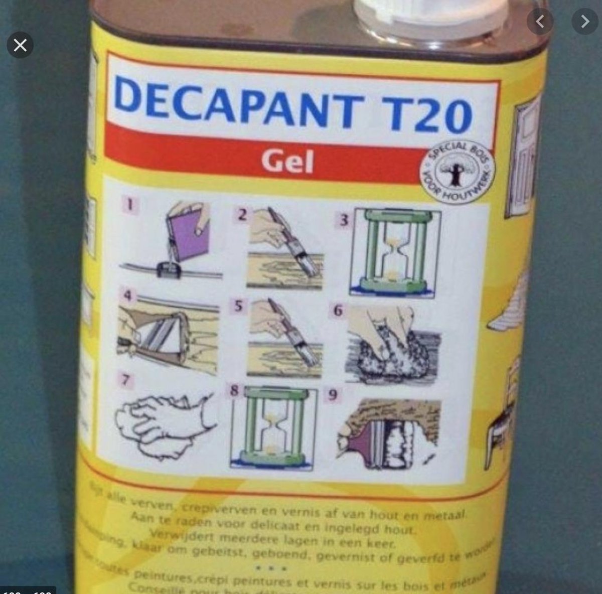 Super décapant peintures 0,75 L HG