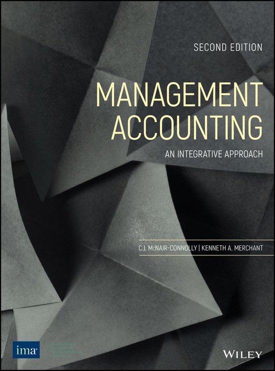 Management Accounting Ebook Carol J McNair Connolly Boeken Bol Com