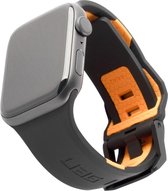 UAG Civilian Strap, black/orange - Apple Watch 7 (45mm)/6/SE/5/4 (44mm)/3/2/1 (42mm)