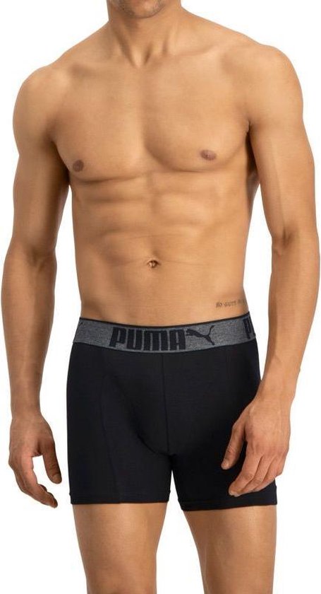 Puma Heren Boxershort - Lifestyle - Modal Black - S - Zwart