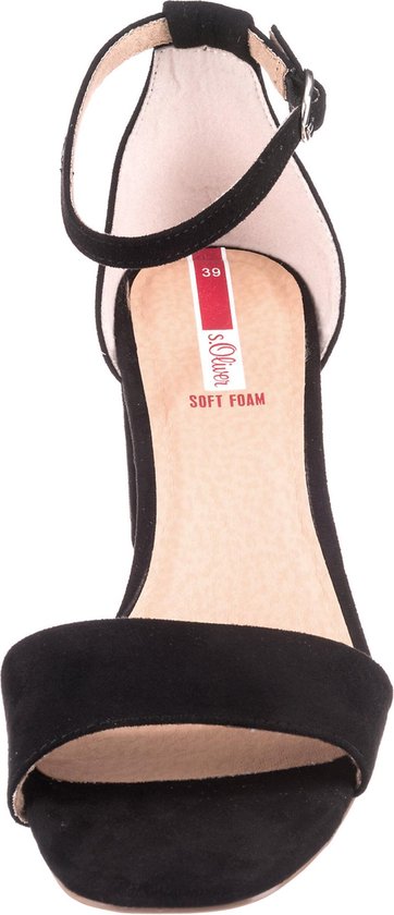 S.oliver sandalen met riem Zwart-41 | bol.com