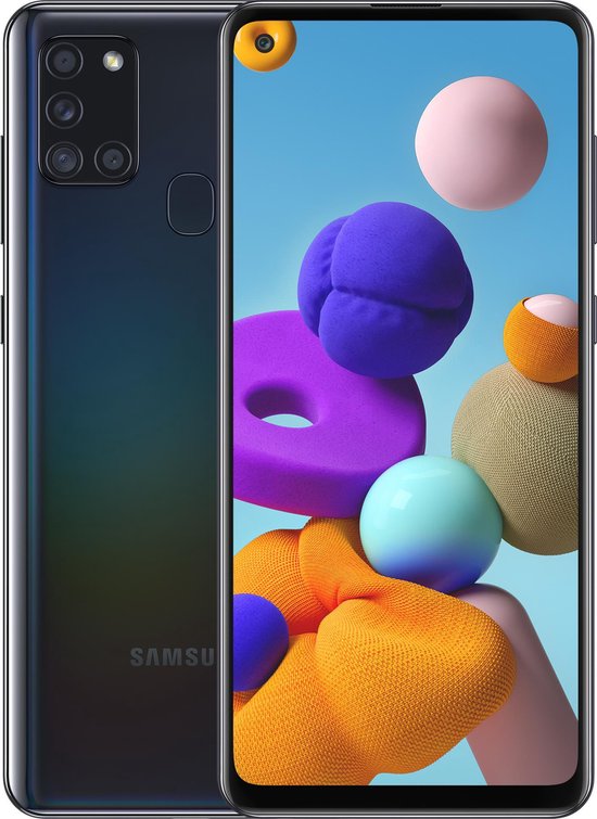 Wolkenkrabber Luchtpost Herhaald Samsung Galaxy A21s - 64GB - Zwart | bol.com