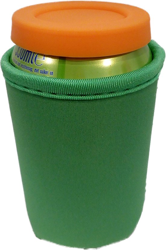 Lot De 4 Couvercles Réutilisables Pour Canettes De Soda - Protection Anti-poussière Et Fuites - Orange