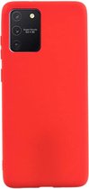 Samsung Galaxy S10 Lite Hoesje Rood - Siliconen Back Cover