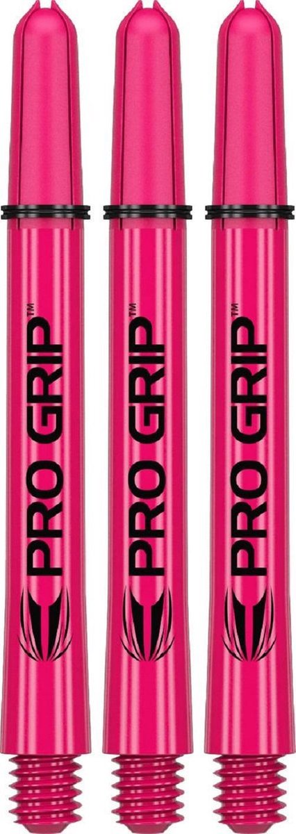 Target Pro Grip Dartshafts - Roze - Medium - (1 Set) van Target — afbeelding 2